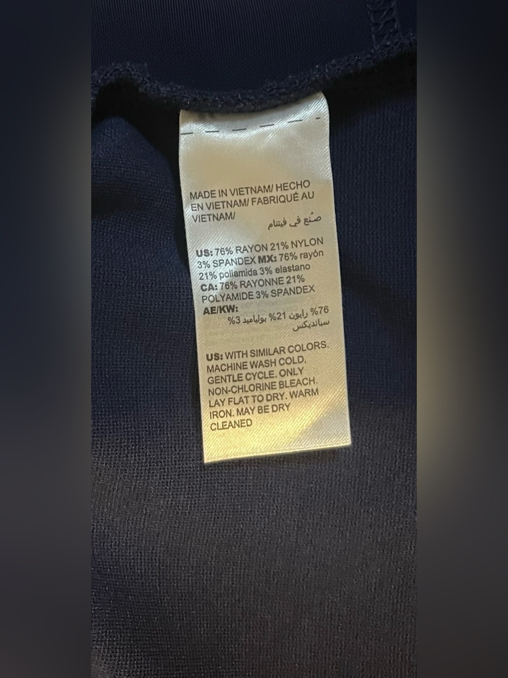 Chico’s Slim Leg Pull-On Pant in Passport Blue size 8 - Picture 12 of 12